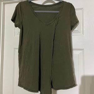 Lululemon tie front top